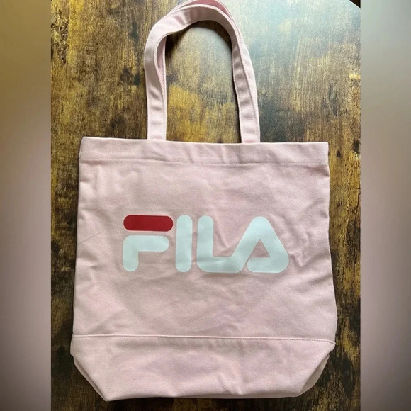 FILA | pink canvas tote bag - Picture 2 of 13